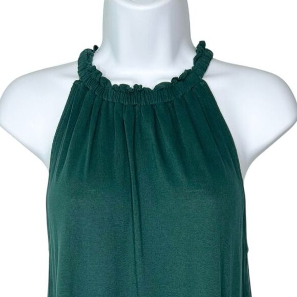 LOFT Women’s S Sleeveless Halter Neck Flounce Tunic Top - Picture 3 of 7